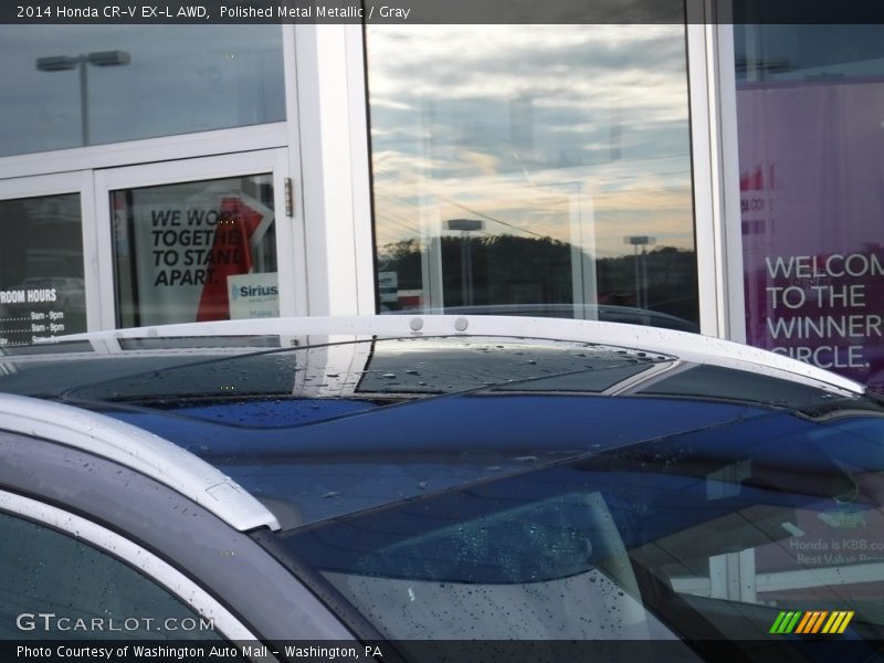Polished Metal Metallic / Gray 2014 Honda CR-V EX-L AWD