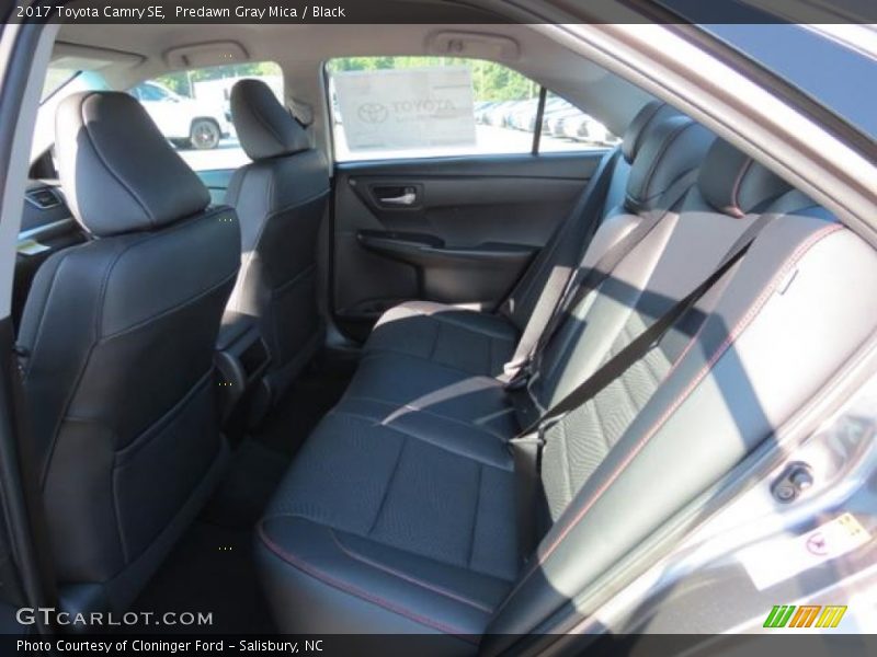 Predawn Gray Mica / Black 2017 Toyota Camry SE