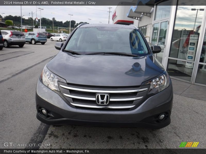Polished Metal Metallic / Gray 2014 Honda CR-V EX-L AWD