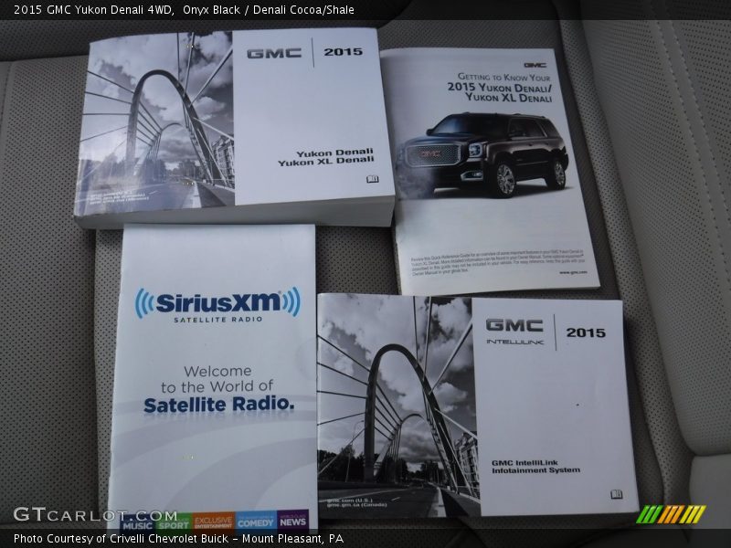 Onyx Black / Denali Cocoa/Shale 2015 GMC Yukon Denali 4WD