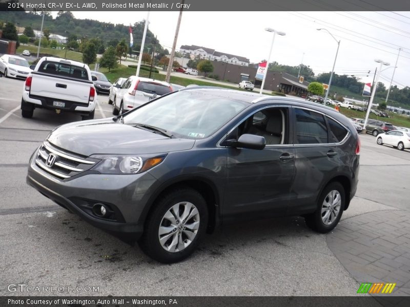 Polished Metal Metallic / Gray 2014 Honda CR-V EX-L AWD