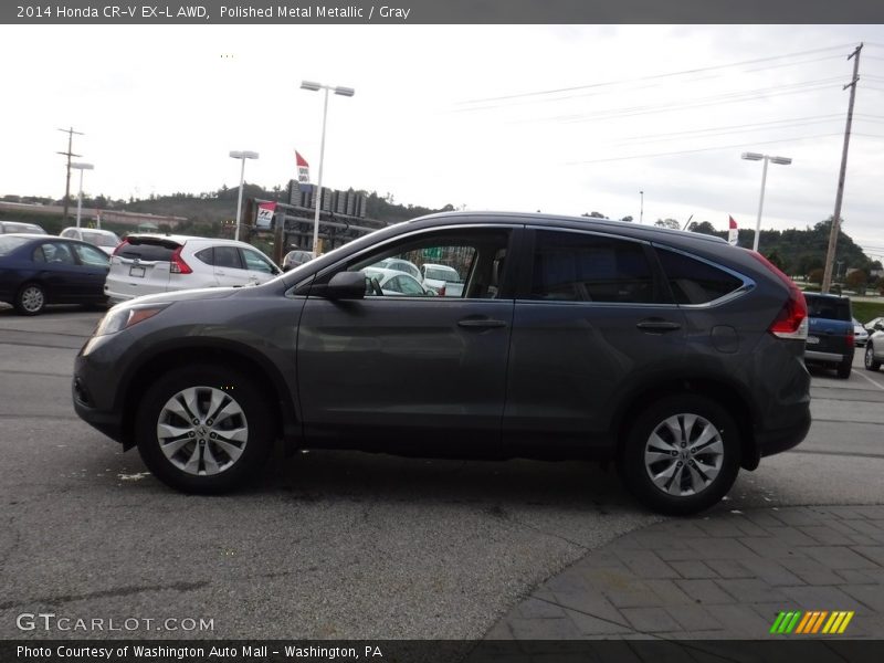 Polished Metal Metallic / Gray 2014 Honda CR-V EX-L AWD