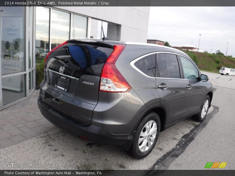 Polished Metal Metallic / Gray 2014 Honda CR-V EX-L AWD