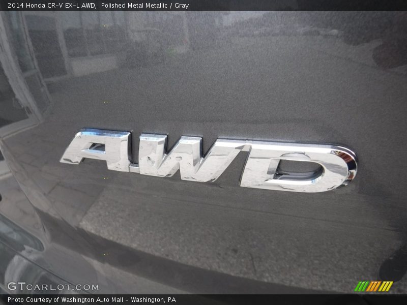 Polished Metal Metallic / Gray 2014 Honda CR-V EX-L AWD