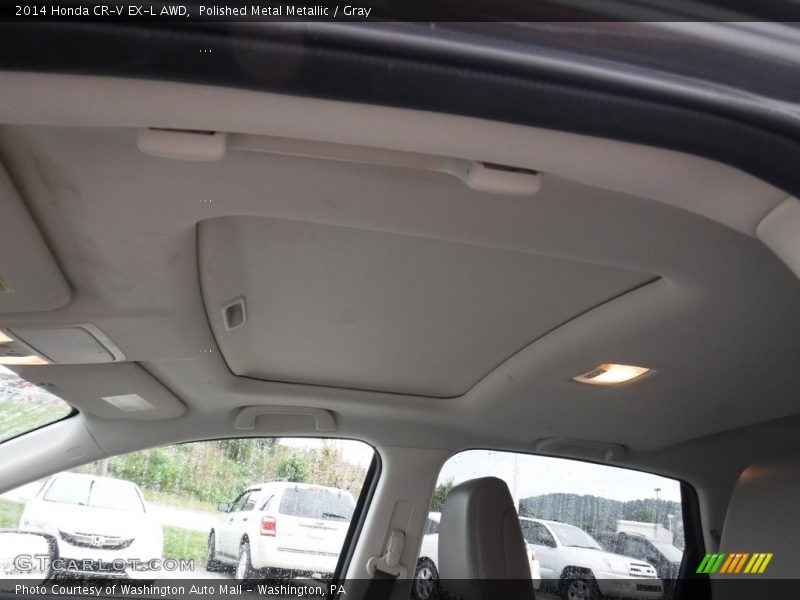 Polished Metal Metallic / Gray 2014 Honda CR-V EX-L AWD