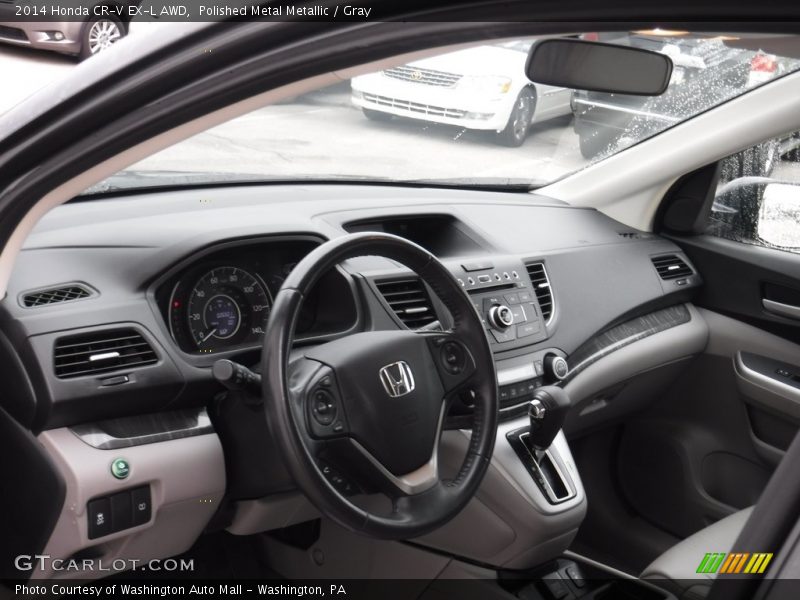 Polished Metal Metallic / Gray 2014 Honda CR-V EX-L AWD