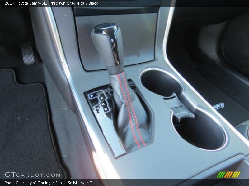 Predawn Gray Mica / Black 2017 Toyota Camry SE