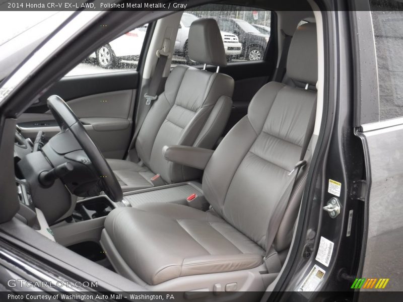 Polished Metal Metallic / Gray 2014 Honda CR-V EX-L AWD