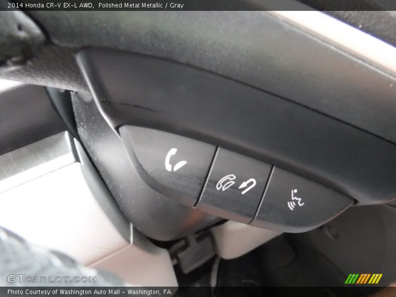 Polished Metal Metallic / Gray 2014 Honda CR-V EX-L AWD
