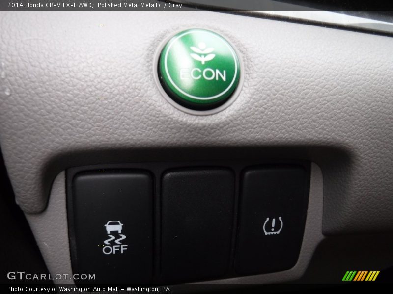Polished Metal Metallic / Gray 2014 Honda CR-V EX-L AWD