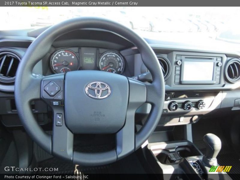 Magnetic Gray Metallic / Cement Gray 2017 Toyota Tacoma SR Access Cab