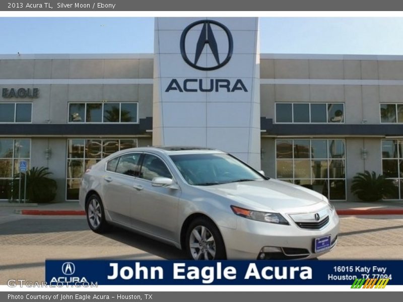 Silver Moon / Ebony 2013 Acura TL