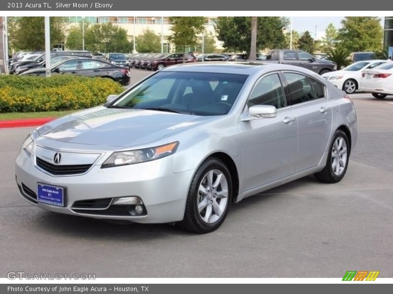 Silver Moon / Ebony 2013 Acura TL