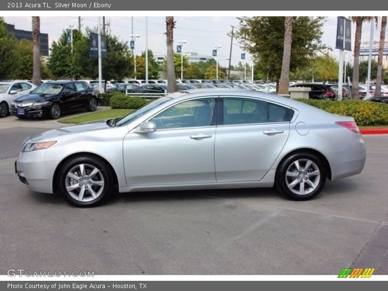 Silver Moon / Ebony 2013 Acura TL
