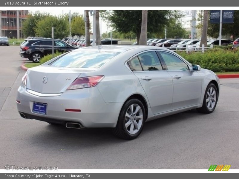 Silver Moon / Ebony 2013 Acura TL