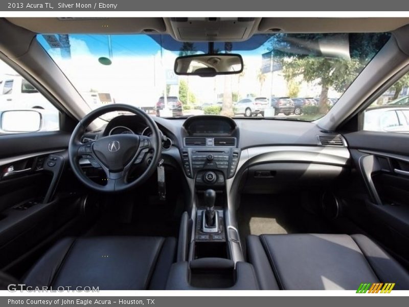 Silver Moon / Ebony 2013 Acura TL