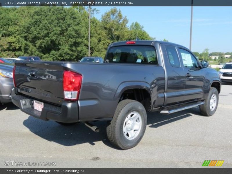 Magnetic Gray Metallic / Cement Gray 2017 Toyota Tacoma SR Access Cab