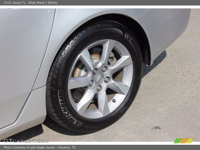 Silver Moon / Ebony 2013 Acura TL