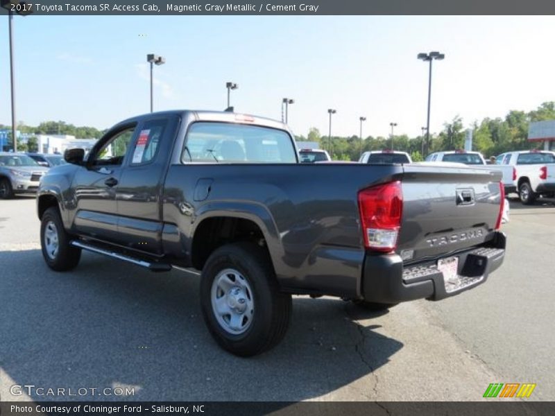 Magnetic Gray Metallic / Cement Gray 2017 Toyota Tacoma SR Access Cab