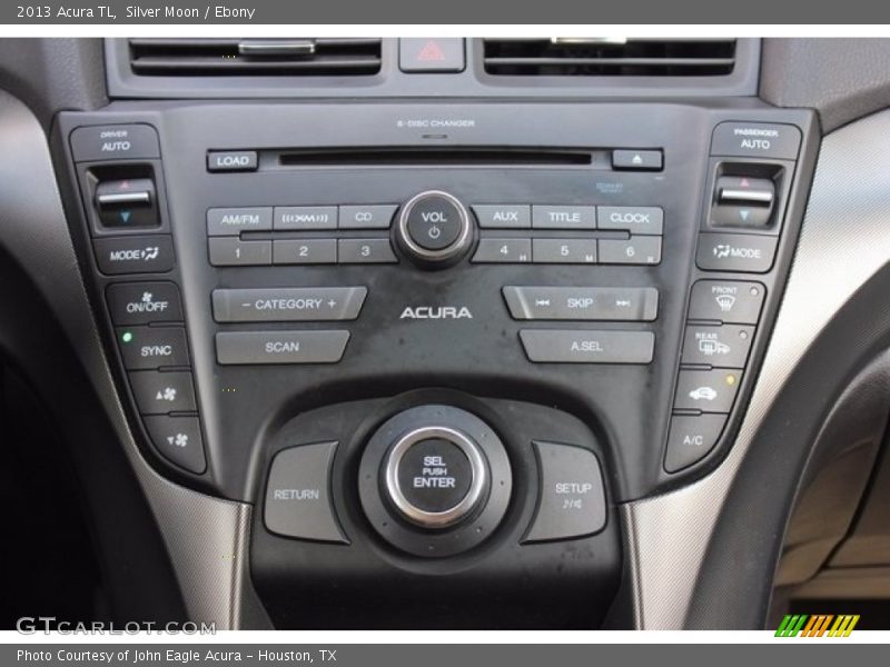Silver Moon / Ebony 2013 Acura TL