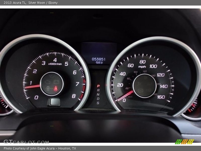 Silver Moon / Ebony 2013 Acura TL