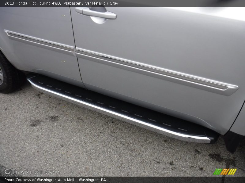 Alabaster Silver Metallic / Gray 2013 Honda Pilot Touring 4WD