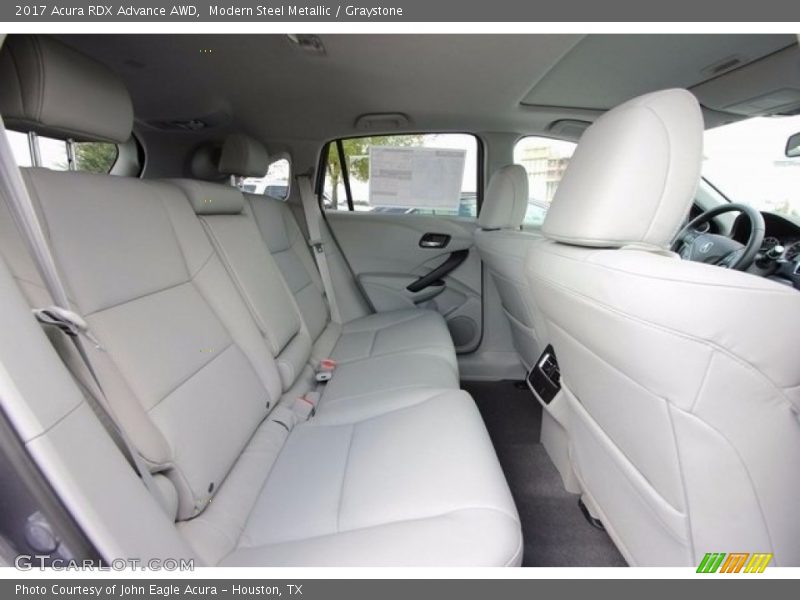 Rear Seat of 2017 RDX Advance AWD
