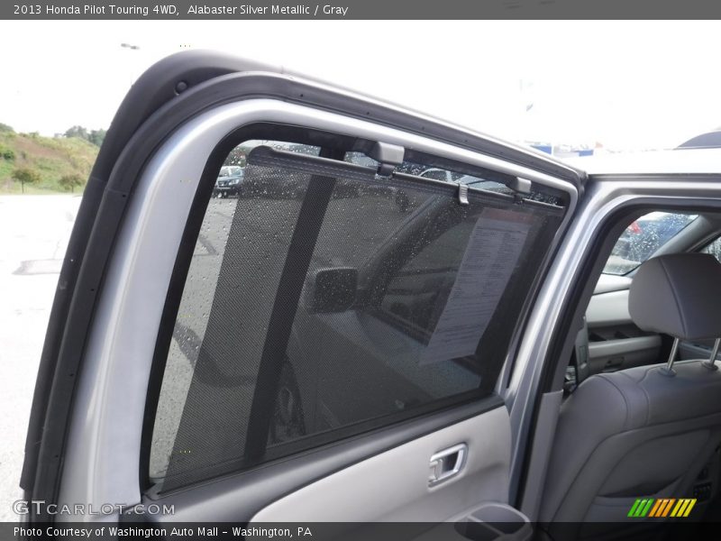 Alabaster Silver Metallic / Gray 2013 Honda Pilot Touring 4WD