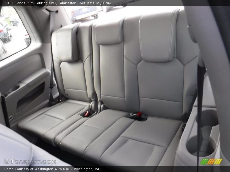 Alabaster Silver Metallic / Gray 2013 Honda Pilot Touring 4WD