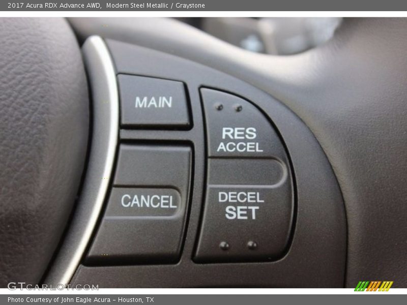 Controls of 2017 RDX Advance AWD