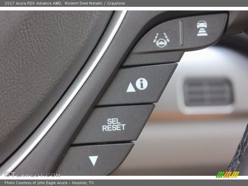 Controls of 2017 RDX Advance AWD