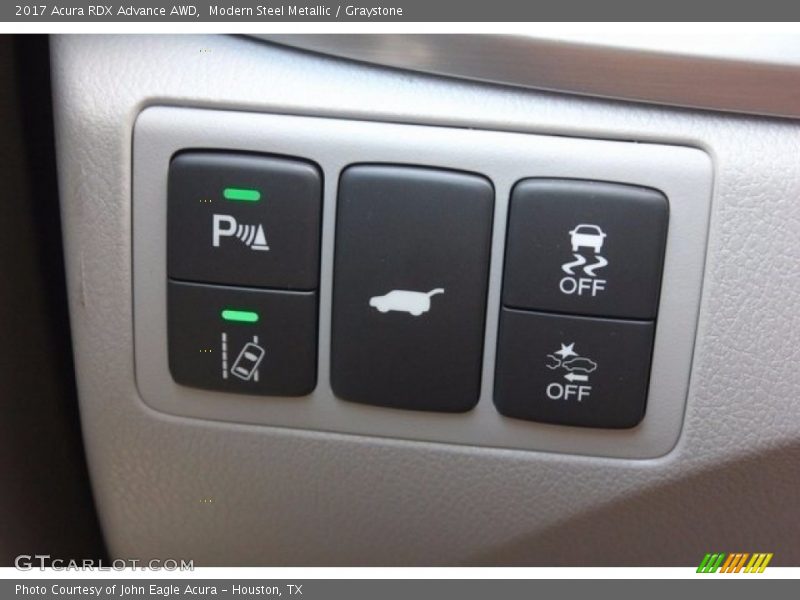 Controls of 2017 RDX Advance AWD