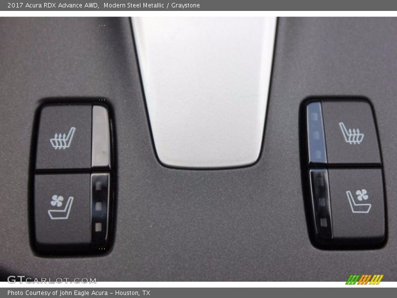 Controls of 2017 RDX Advance AWD