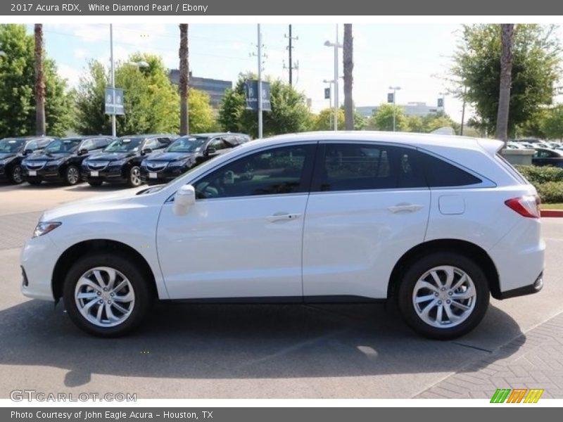 White Diamond Pearl / Ebony 2017 Acura RDX