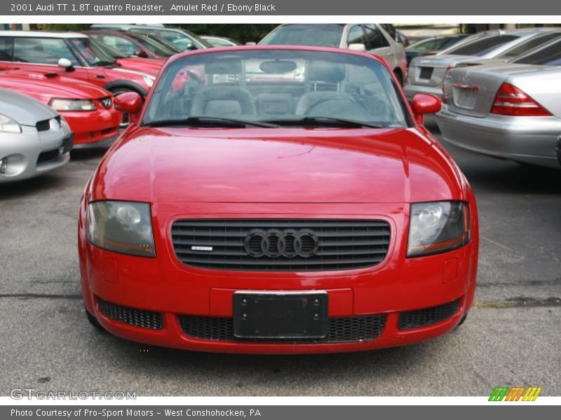 Amulet Red / Ebony Black 2001 Audi TT 1.8T quattro Roadster
