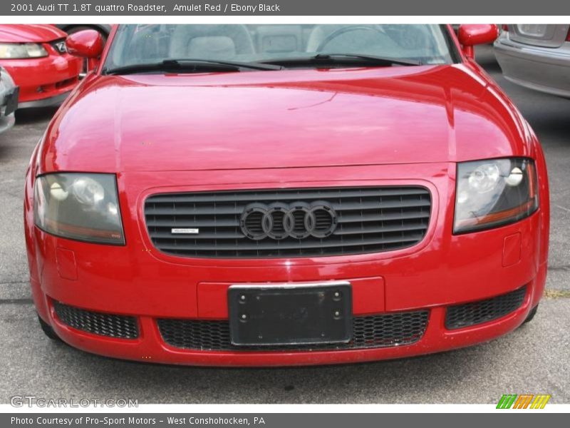 Amulet Red / Ebony Black 2001 Audi TT 1.8T quattro Roadster