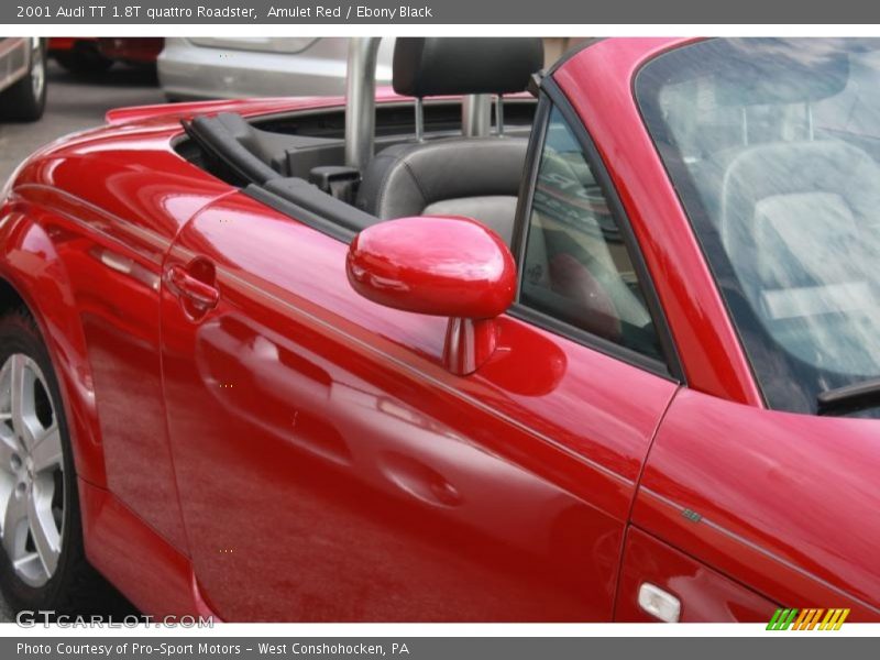 Amulet Red / Ebony Black 2001 Audi TT 1.8T quattro Roadster