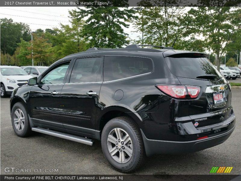 Mosaic Black Metallic / Ebony 2017 Chevrolet Traverse LT
