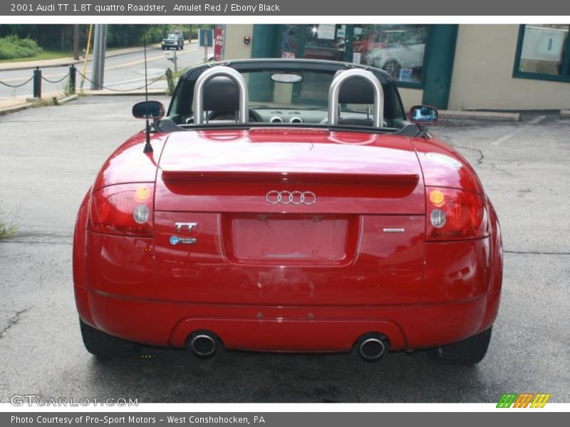 Amulet Red / Ebony Black 2001 Audi TT 1.8T quattro Roadster