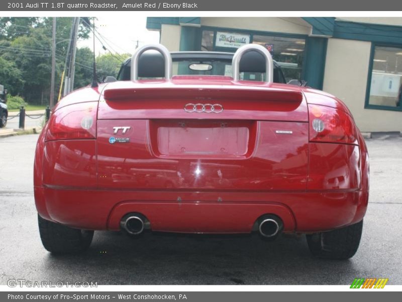 Amulet Red / Ebony Black 2001 Audi TT 1.8T quattro Roadster