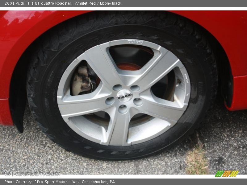 Amulet Red / Ebony Black 2001 Audi TT 1.8T quattro Roadster