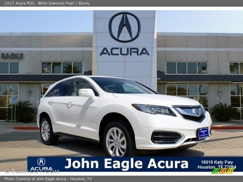 White Diamond Pearl / Ebony 2017 Acura RDX