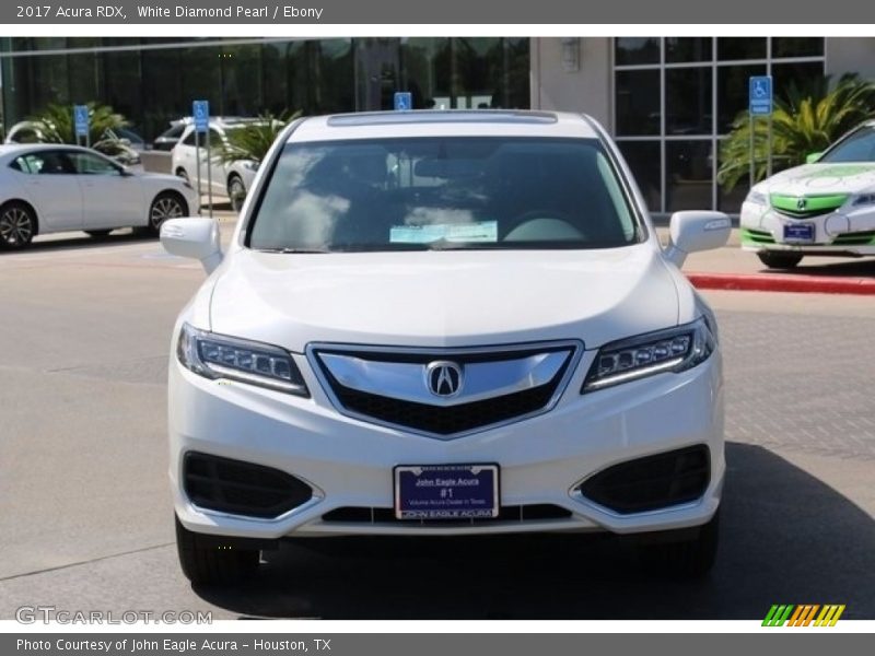 White Diamond Pearl / Ebony 2017 Acura RDX