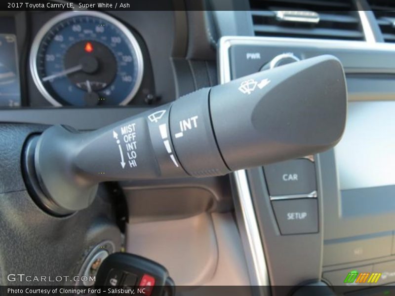 Super White / Ash 2017 Toyota Camry LE