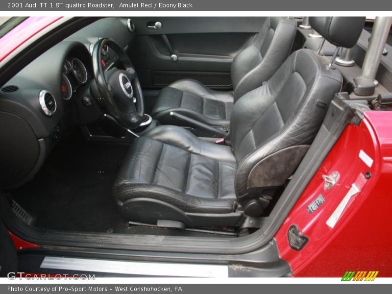 Front Seat of 2001 TT 1.8T quattro Roadster