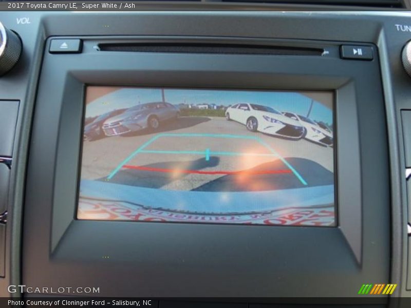 Super White / Ash 2017 Toyota Camry LE