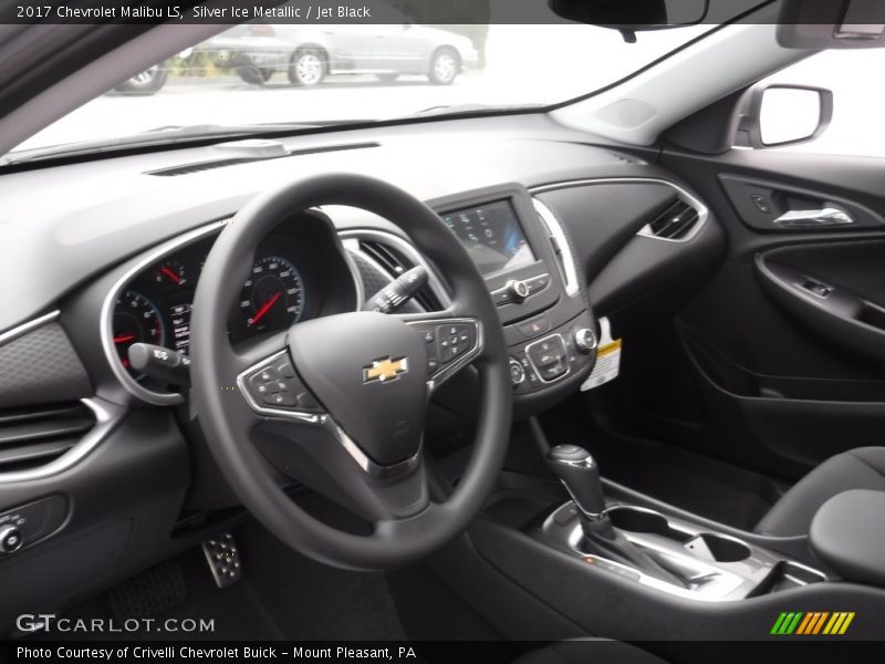 Dashboard of 2017 Malibu LS
