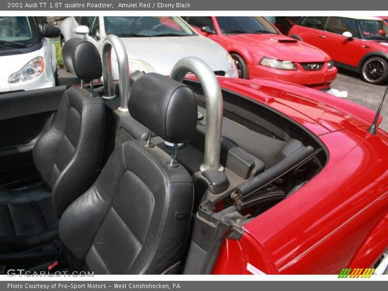 Amulet Red / Ebony Black 2001 Audi TT 1.8T quattro Roadster