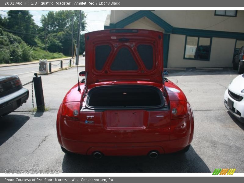 Amulet Red / Ebony Black 2001 Audi TT 1.8T quattro Roadster