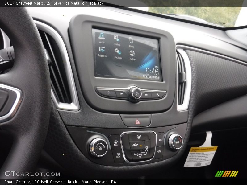 Controls of 2017 Malibu LS